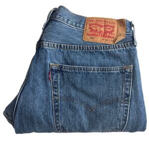 Men’s Levi’s 501 Original Button Fly Jeans | W35 L34 | Classic Straight Leg